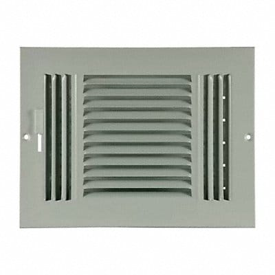 Sidewall/Ceiling Register 3-Way