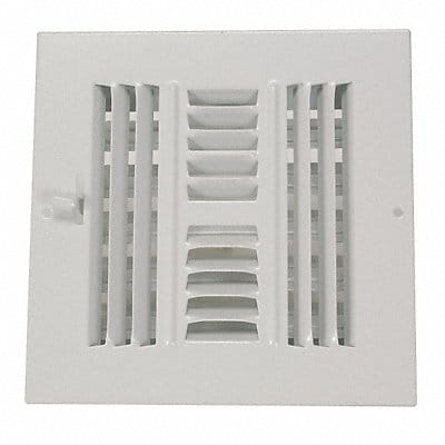 Sidewall/Ceiling Register 4-Way