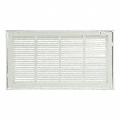Filtered Return Air Grille 14x24 White