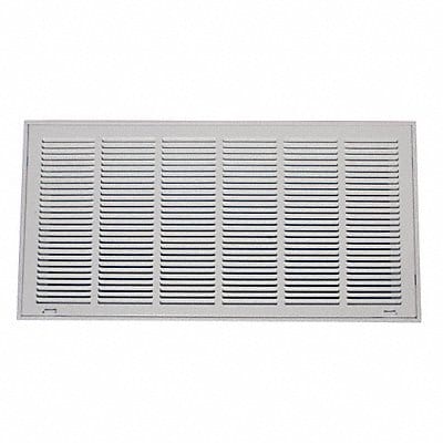 Filtered Return Air Grille 14x30 White