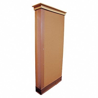 G3650 Corner Guard Plastic Clear 48 x 2 In