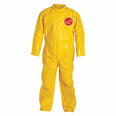 D2249 Coveralls 3XL Ylw Tychem 2000 PK12