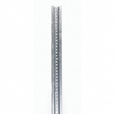 Sign Post Silver Steel 8 ft L