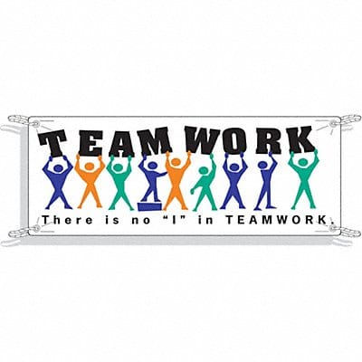 Banner 48 in x 120 in Polyethylene