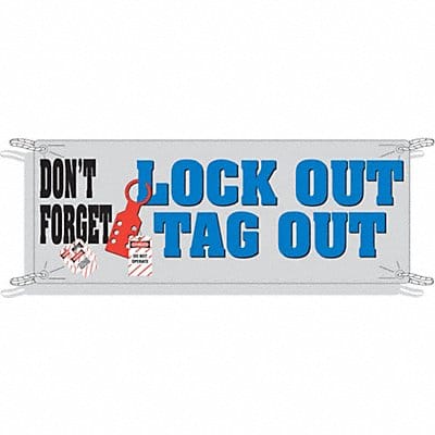 Banner 48 in x 120 in Polyethylene