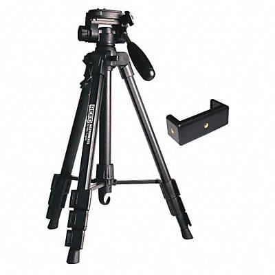 Tripod Adjustable Black Flat Head 56 L