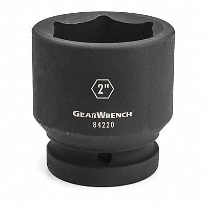 Impact Socket 1 Drive 6 pt. 4-1/4