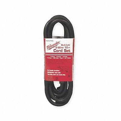 Pwr Tool Cord 1-15P 10 ft 15A 14/2 125V