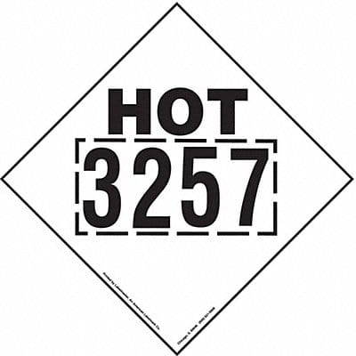 Hot 3257 Marking Remove Plackard PK25