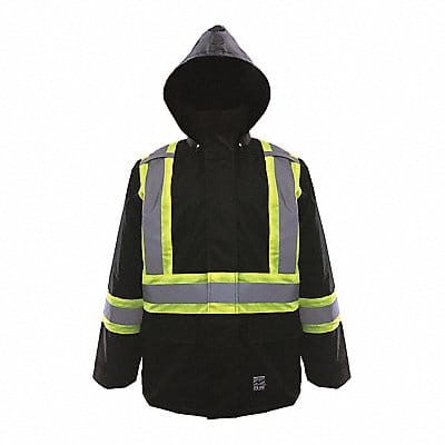 Jacket Hi-Vis Class 1 150D Black 2XL Jacket Hi-Vis Class 1 150D Black 2XL