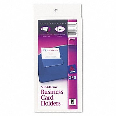 Holder Label F/BusinessCard PK10