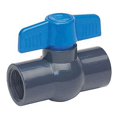 PVC Ball Valve Inline FNPT 1