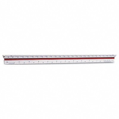 Architect Triangular Scale 12 White