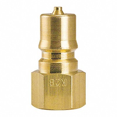Brass Plug 1/4 x1/4 FPT