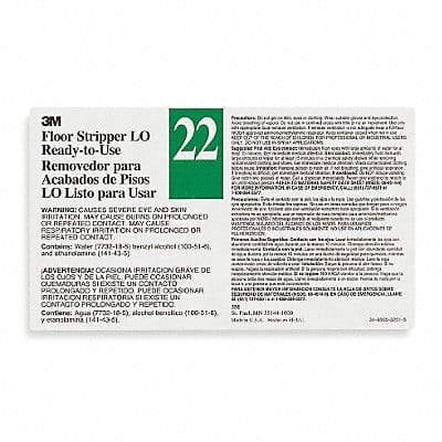 Secondary Bottle Label Gloss Paper PK12