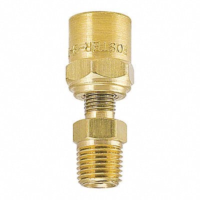 NonSwivel Adapter 1/4 MPT 3/8 x11/16