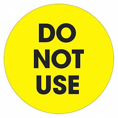 Label Do Not Use Circle 2