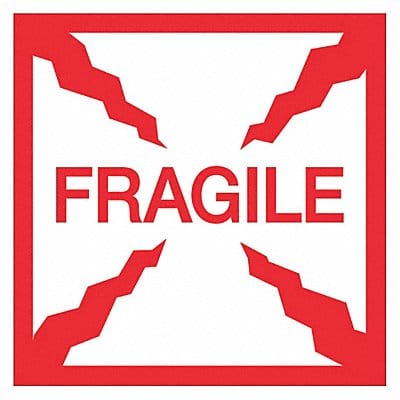 Label Fragile 4x4