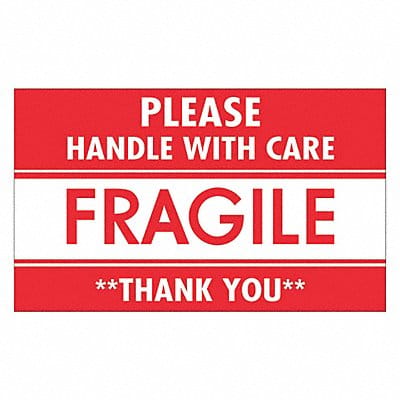 Label Fragile HWC 3x5