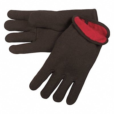 Lined Jersey Cotton Gloves L PK12