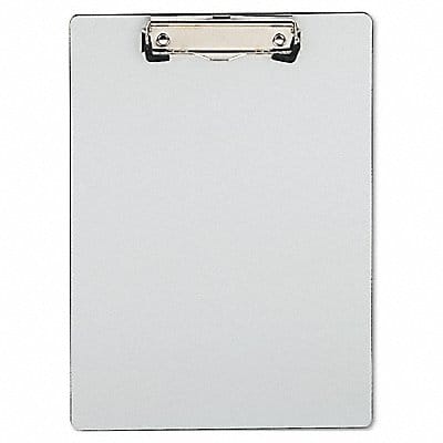 Aluminum Plastic Clipboard Silver