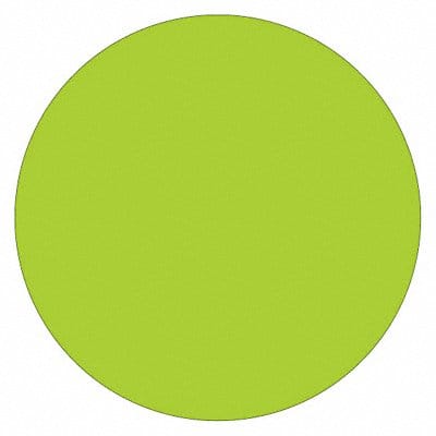 Inventory Circle Label 1/2 Green