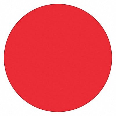 Inventory Circle Label 1 Red