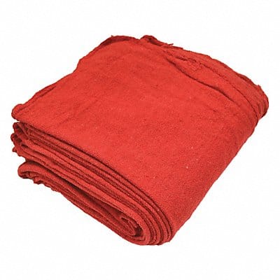 Bulk Red Shop Towels PK100