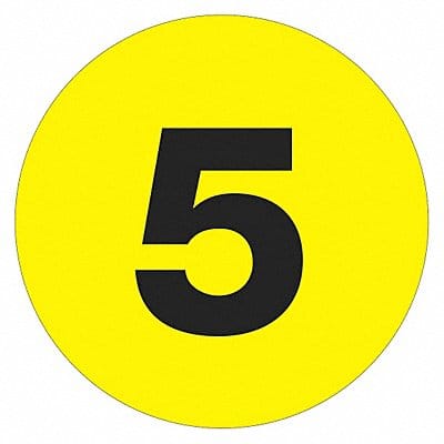 Labels Number 5 2 Circle