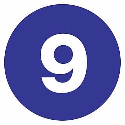 Labels Number 9 2 Circle