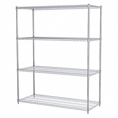 Wire Shelving Unit 24 x60 x74 4-Shelf
