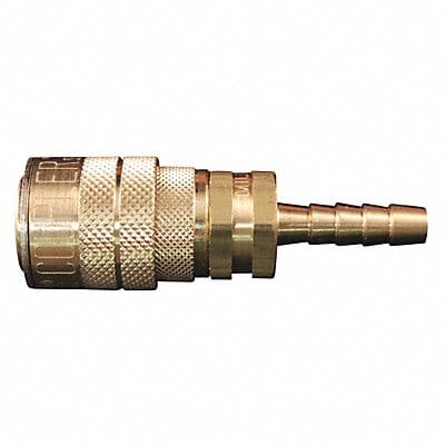M Style Coupler 1/4 Hose Barb PK10