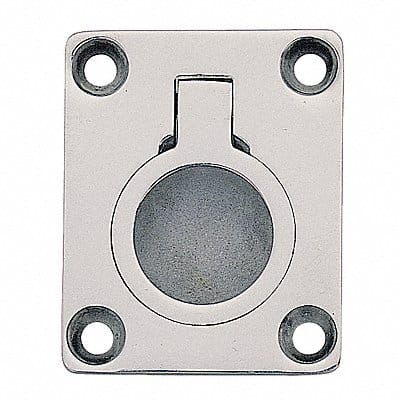 Recessed Folding Pull Handle Polished