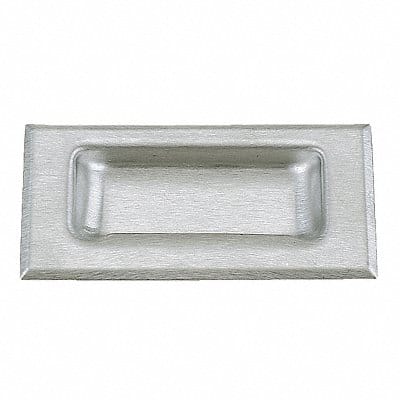 Recessed Pull Handle Weld-On Satin