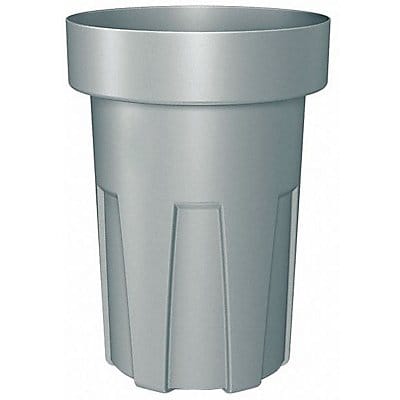 Trash Can 30 gal Gray