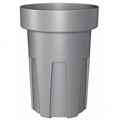 Trash Can 55 gal Gray
