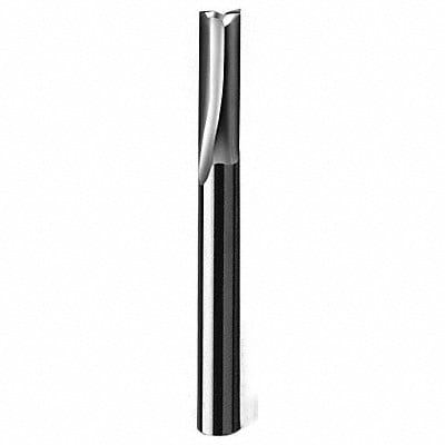 Solid Router Bit 1/8 Straight V-Flute