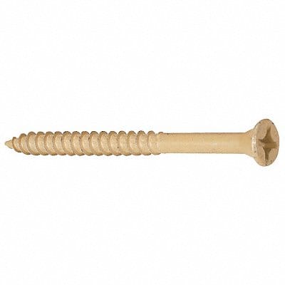 Flat Hd Wood Scrw Tan #9 3 L PK1725