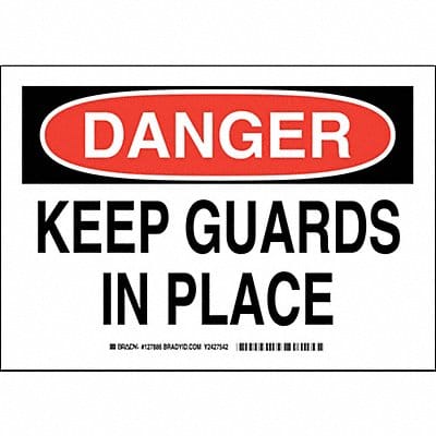 DANGER SIGN 7X10