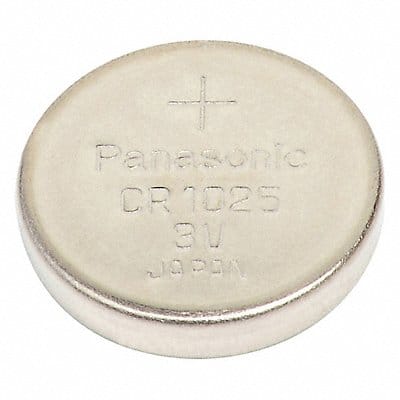 Button Cell Battery 3VDC 30mAh Capacity
