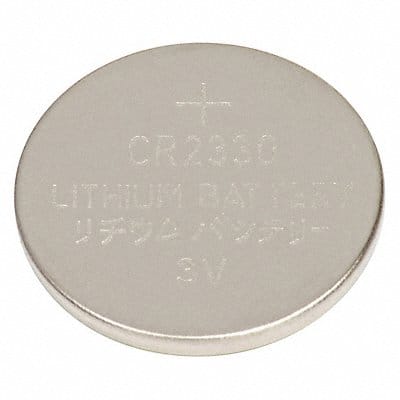 Coin Cell Battery Lithium 265mAh Cap.