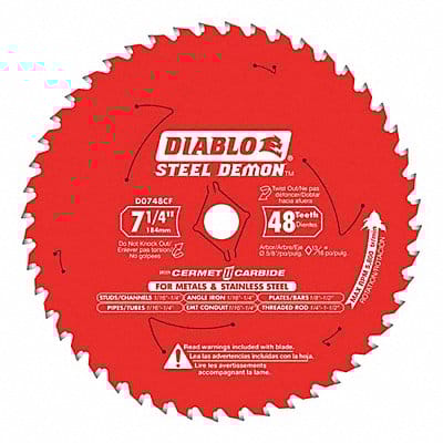 Circular Saw Blade 7 1/4 in 48 Teeth