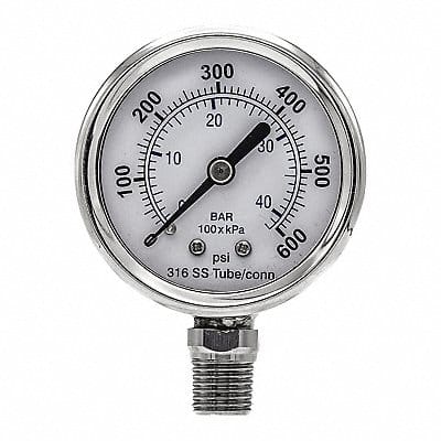 Pressure Gauge General Purpose 2 Dial