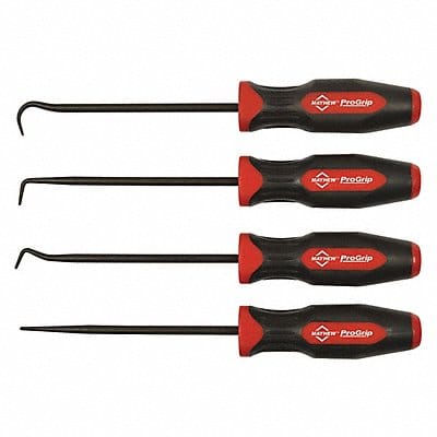 Pick And Hook Set Steel 4 pcs. 13-3/4 L