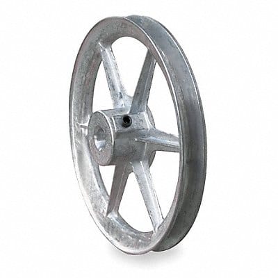 V-Belt Pulley 1 Groove 6.00 O.D. V-Belt Pulley 1 Groove 6.00 O.D.