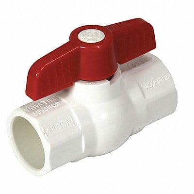 Ball Valve PVC Body 3/4 Pipe Sz Ball Valve PVC Body 3/4 Pipe Sz