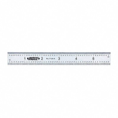 Rigid Rule 12 L Satin Chrome Plated 4R