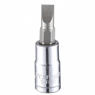 Socket Bit Steel 1/4 in TpSz 6 mm