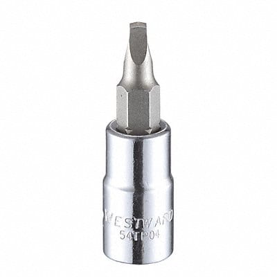 Socket Bit Steel 1/4 in TpSz R2
