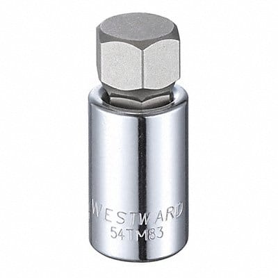 Socket Bit Steel 1/2 in TpSz 3/4 in